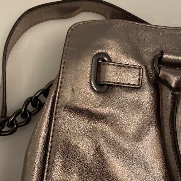 NWT Michael Kors Hamilton Rock & Roll Leather Satchel Tote - Picture 11 of 13